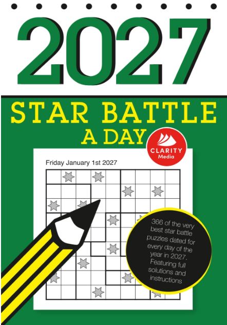 Star Battle Puzzle a Day 2027